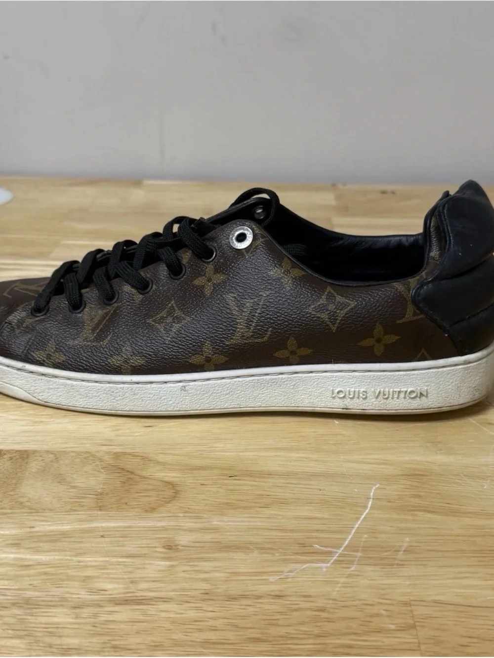 Louis Vuitton Luxembourg Canvas Monogram Sneakers Mens UK 7 US 8 - Picture 8 of 10